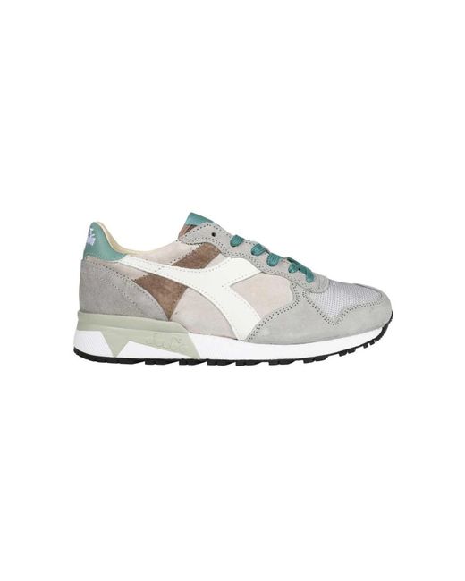 Diadora Niedrige chamois sneakers in White für Herren