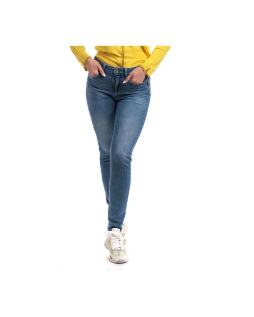 Liu Jo Blue High-waist skinny jeans