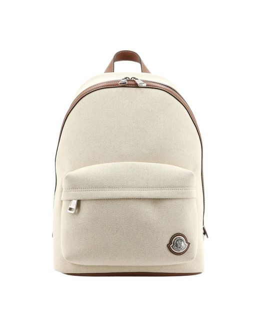 Moncler Natural Backpacks for men
