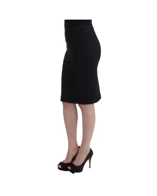 Gianfranco Ferré Black Pencil Skirts