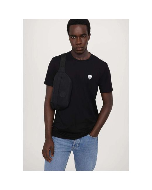 EA7 Black T-Shirts for men
