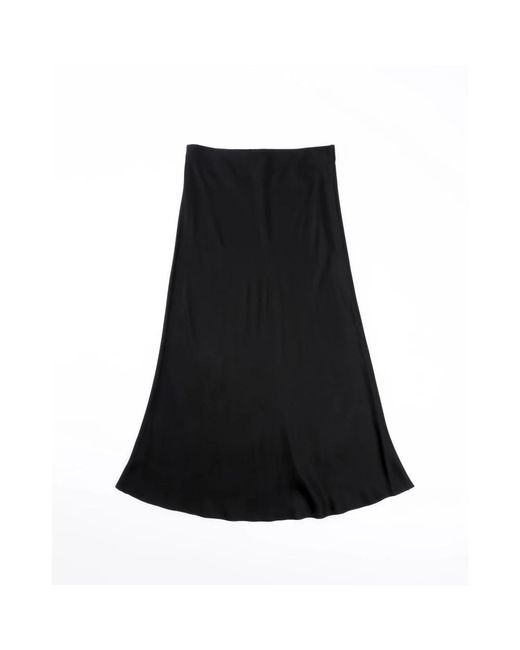 Ottod'Ame Black Midi Skirts
