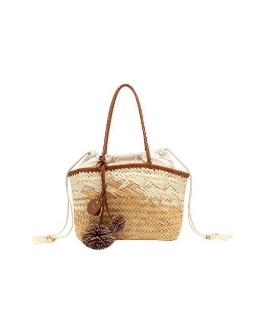 Gianni Chiarini Natural Bucket Bags