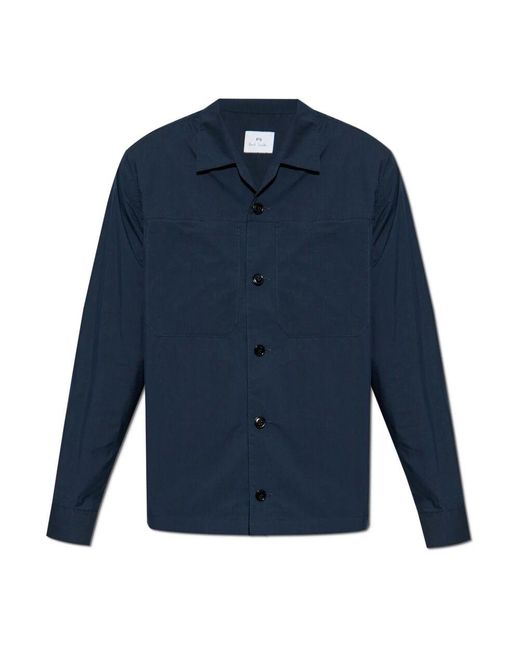 Paul Smith Jacke Mit Taschen in Blue für Herren
