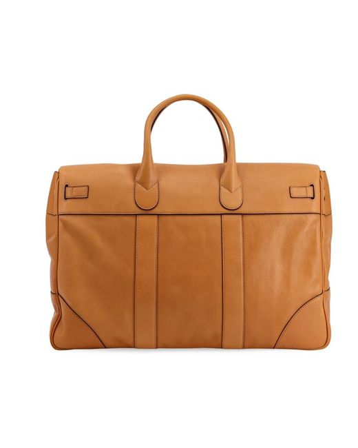 Brunello Cucinelli Brown Weekend Bags for men