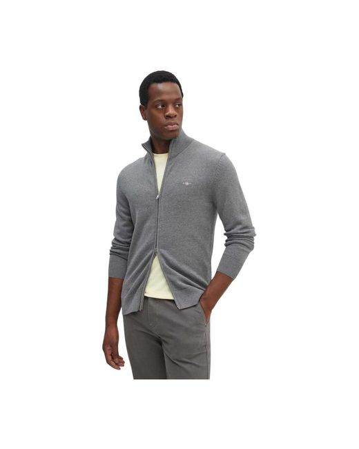 Gant Cardigans in het Gray voor heren