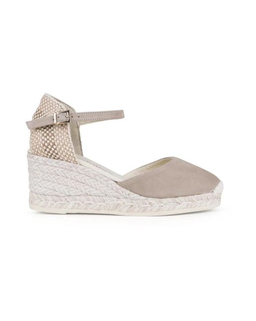 Wedges di Espadrilles in Metallic
