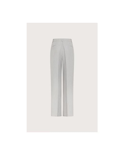Seventy White Wide Trousers