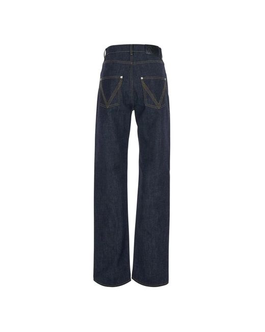 Bottega Veneta Blue Straight Fit Jeans