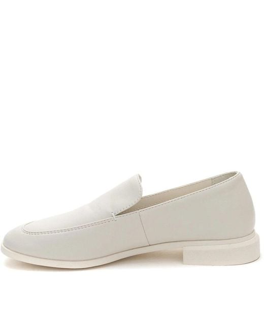 Keddo White Loafers