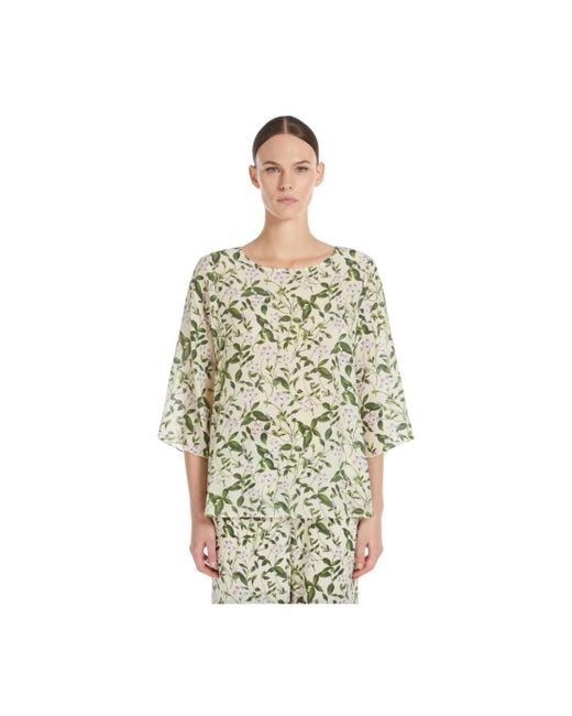 Max Mara Natural Blouses