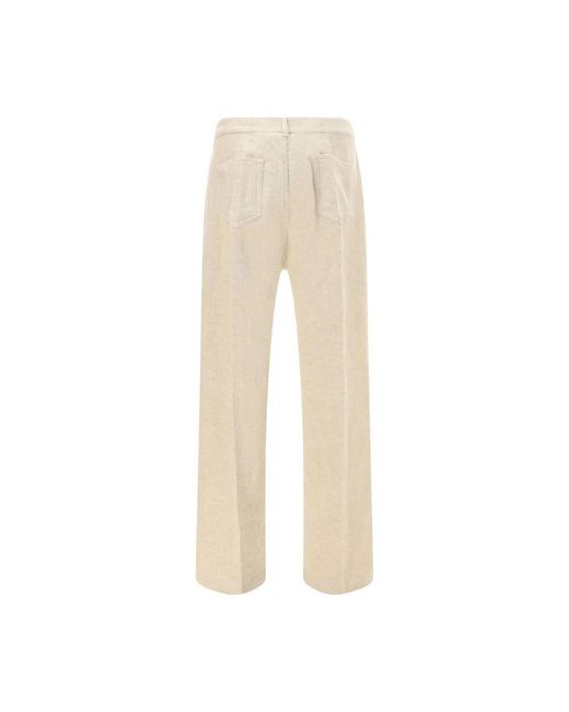 Rick Owens Natural Beige Cotton Casual Pants for men