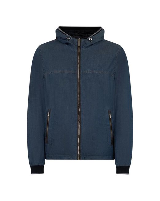Moorer Blue Denim Jackets for men