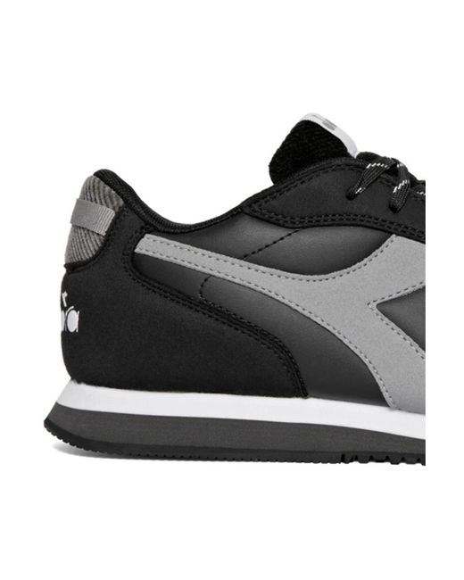 Diadora Black Sneakers for men
