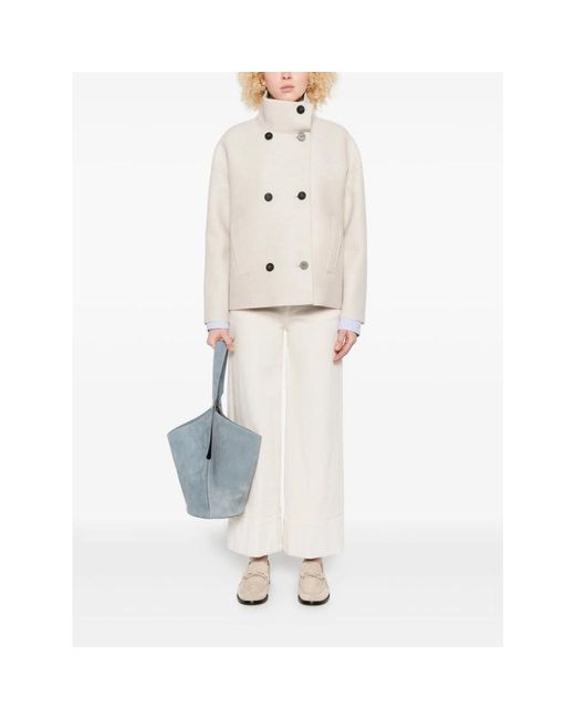 Light Jackets di Harris Wharf London in White