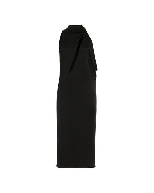 Midi Dresses di Versace in Black