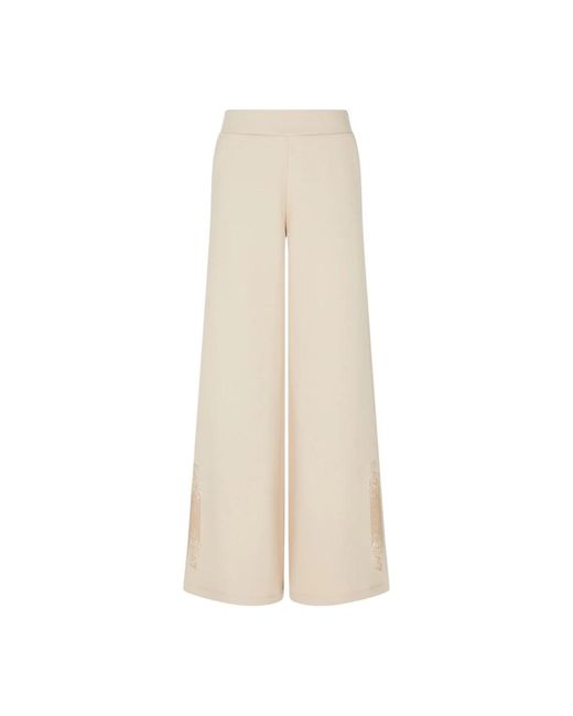 EA7 Natural Wide Trousers