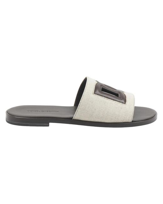 Dolce & Gabbana Slider in Natural für Herren