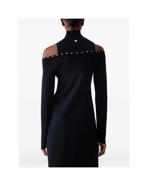 Liu Jo Black Knitted Dresses
