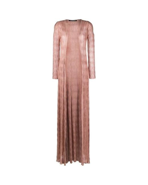 Maxi Dresses Antonino Valenti de color Pink