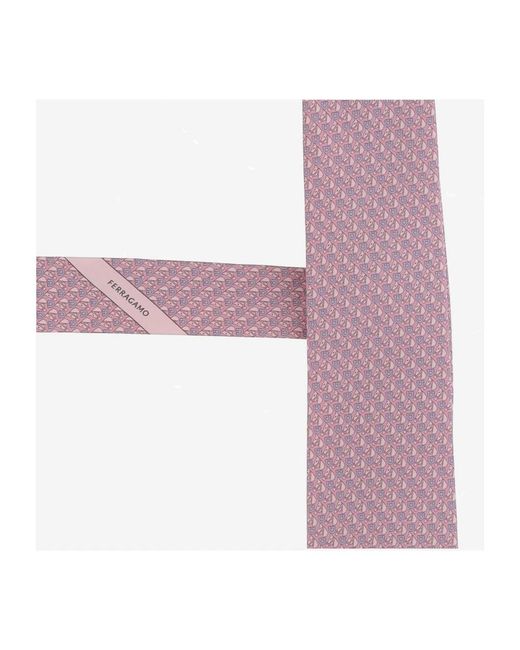 Ferragamo Purple Ties for men