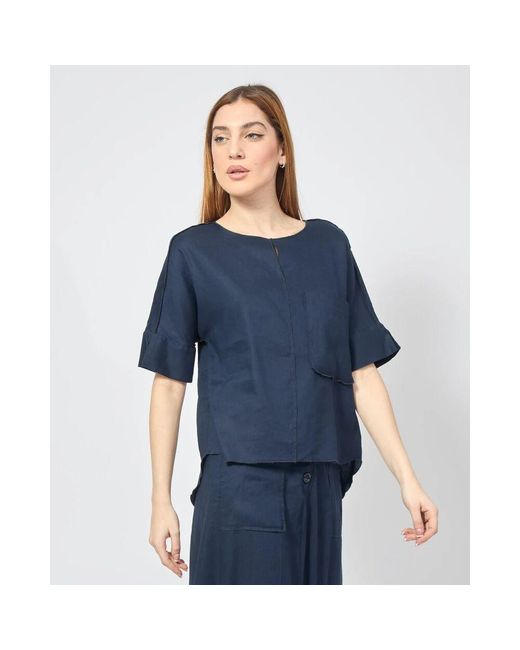 Blouses ALESSIA SANTI de color Blue