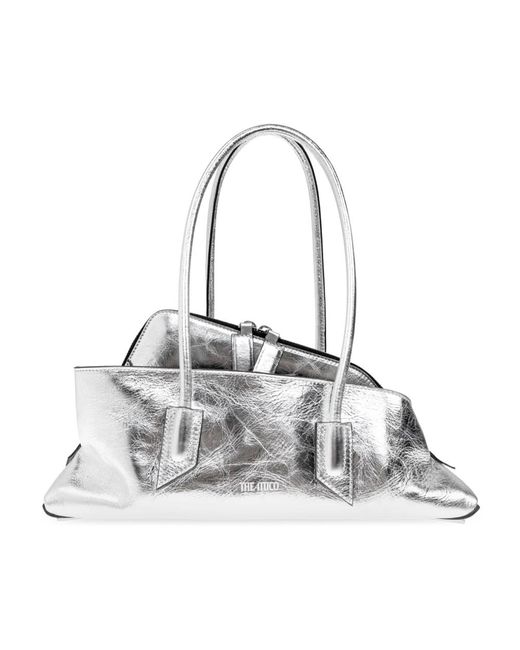 The Attico Gray Handbags