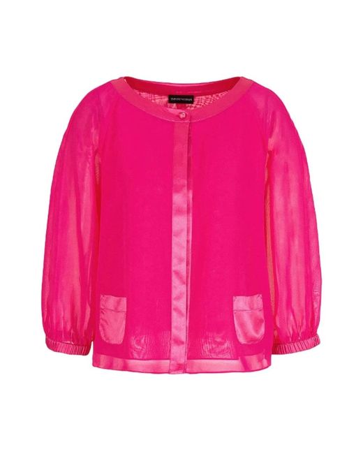 Emporio Armani Pink Blouses