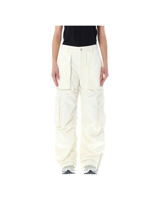 Nike White Wide Trousers