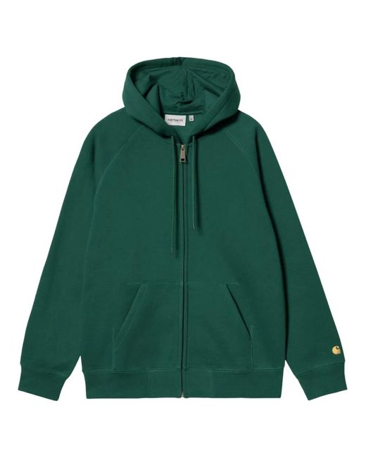 Carhartt Green Zip-Throughs for men