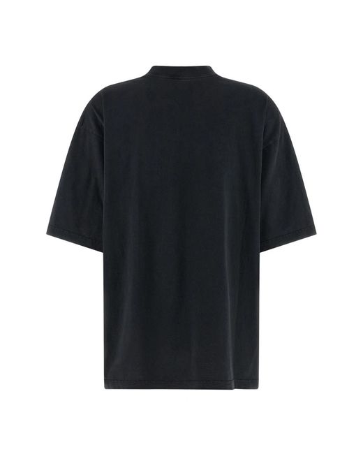 Balenciaga Black T-Shirts