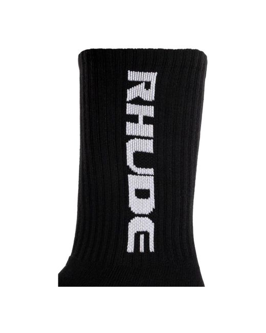 Socks di Rhude in Black da Uomo