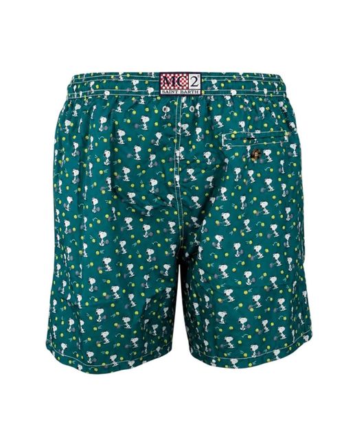 Mc2 Saint Barth Green Beachwear for men