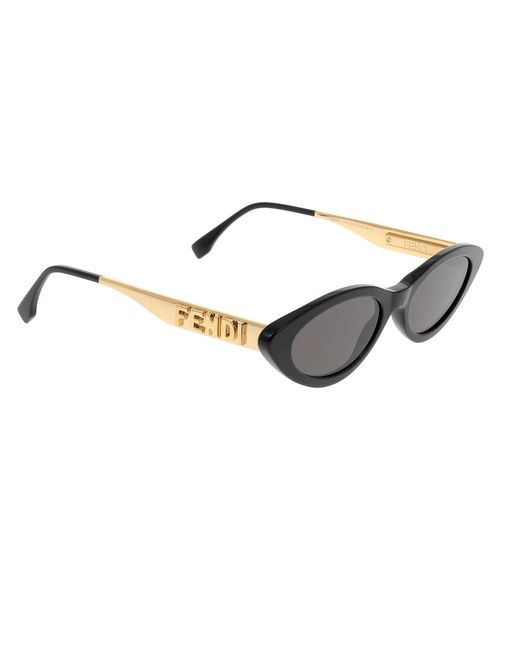 Fendi Gray Sunglasses