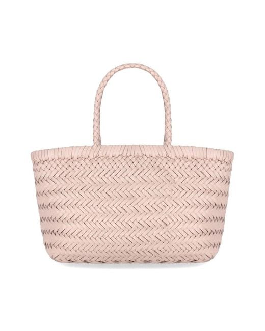 Tote Bags Dragon Diffusion de color Pink