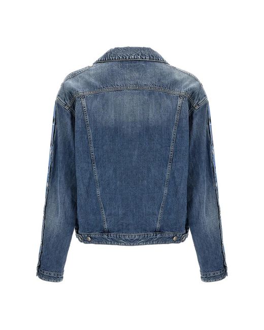 DSquared² Jassen ,Blauw ,Denim Dan Denim Jacket in het Blue voor heren