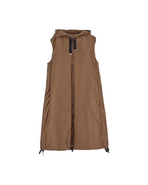 Max Mara Brown Waistcoats