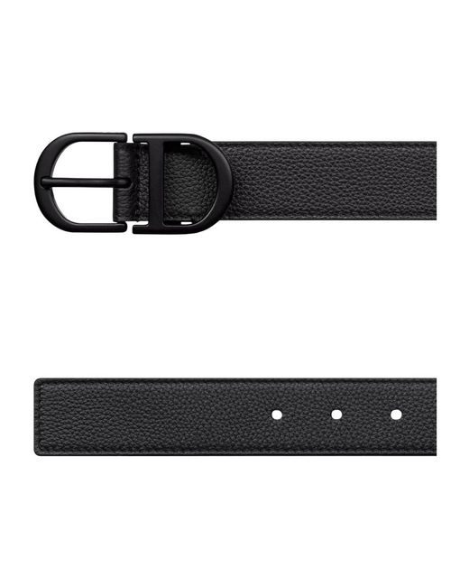Dior Black Belts for men