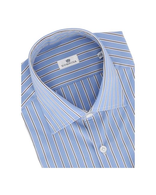 Sonrisa Camicia in het Blue voor heren