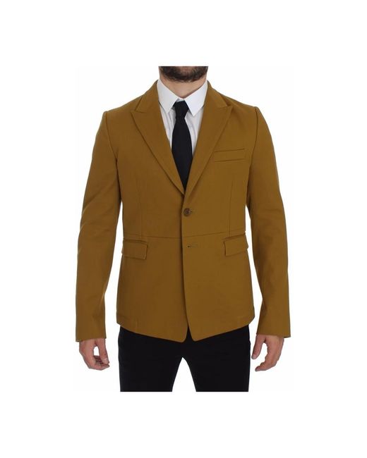 Blazer di Dolce & Gabbana in Green da Uomo