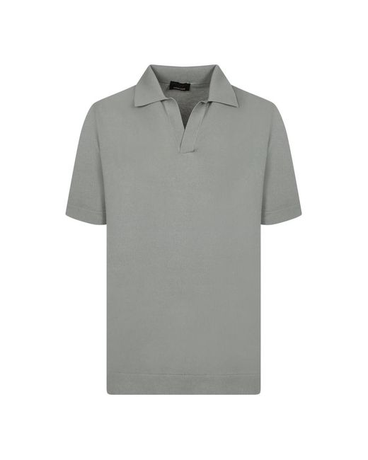 Dell'Oglio Polo in het Gray voor heren
