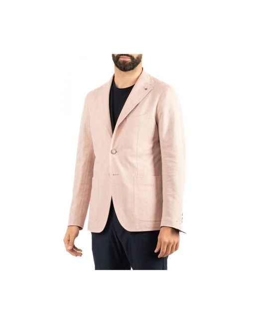 Tagliatore Jacke in Pink für Herren