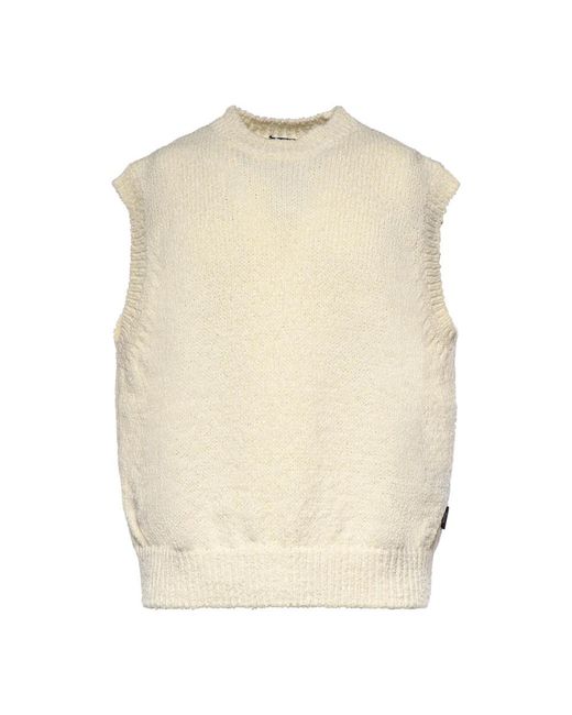 Laminar Natural Sleeveless Knitwear for men