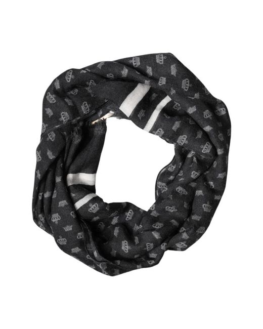 Dolce & Gabbana Gray Winter Scarves for men