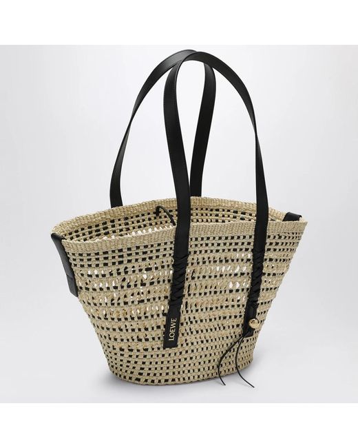 Loewe Braid Basket Medium in het Metallic