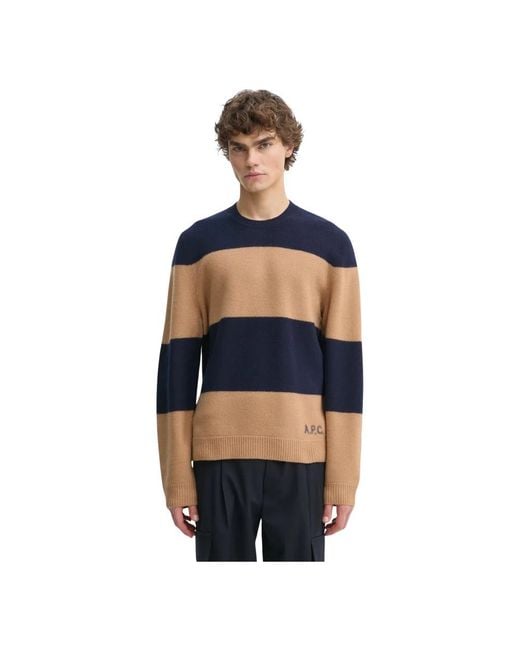 A.P.C. Edward Pullover in Blue für Herren