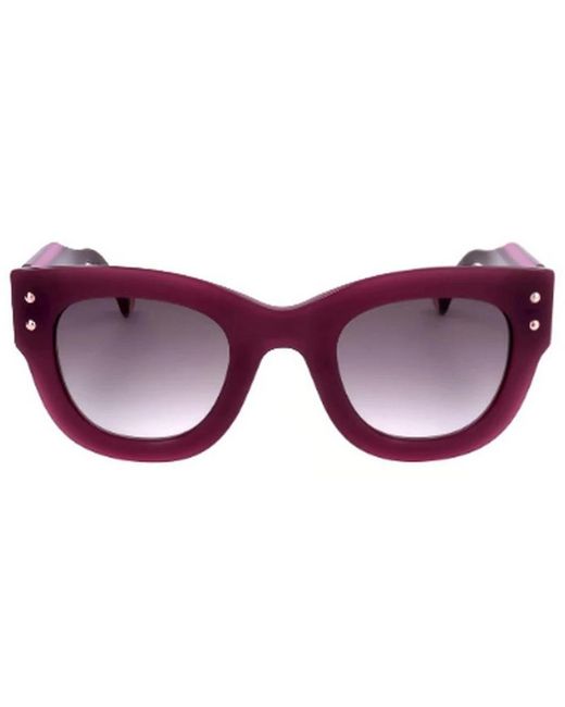 Carolina Herrera Purple Sunglasses
