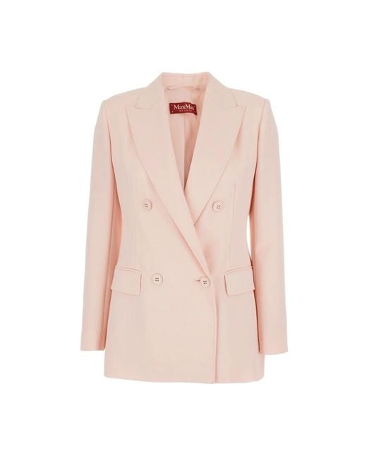 Max Mara Pink Blazers
