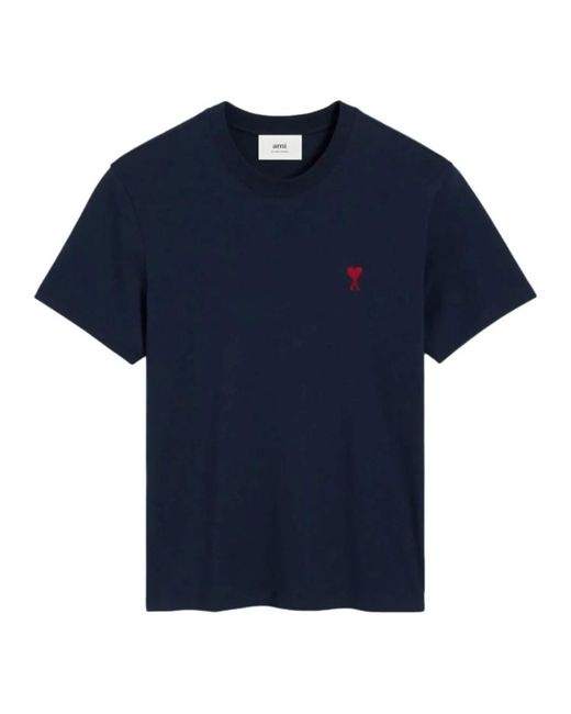 AMI Blue T-Shirts for men