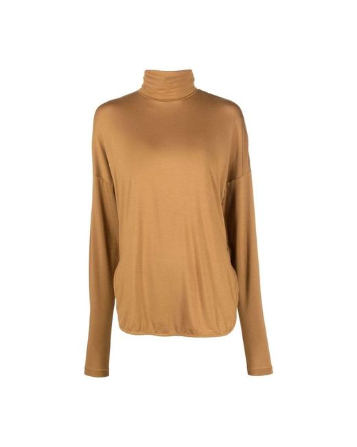 Eleventy Top Met Col in het Brown